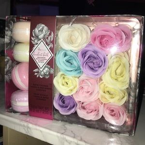 lilagrace macaron bath fizzers & soap petals